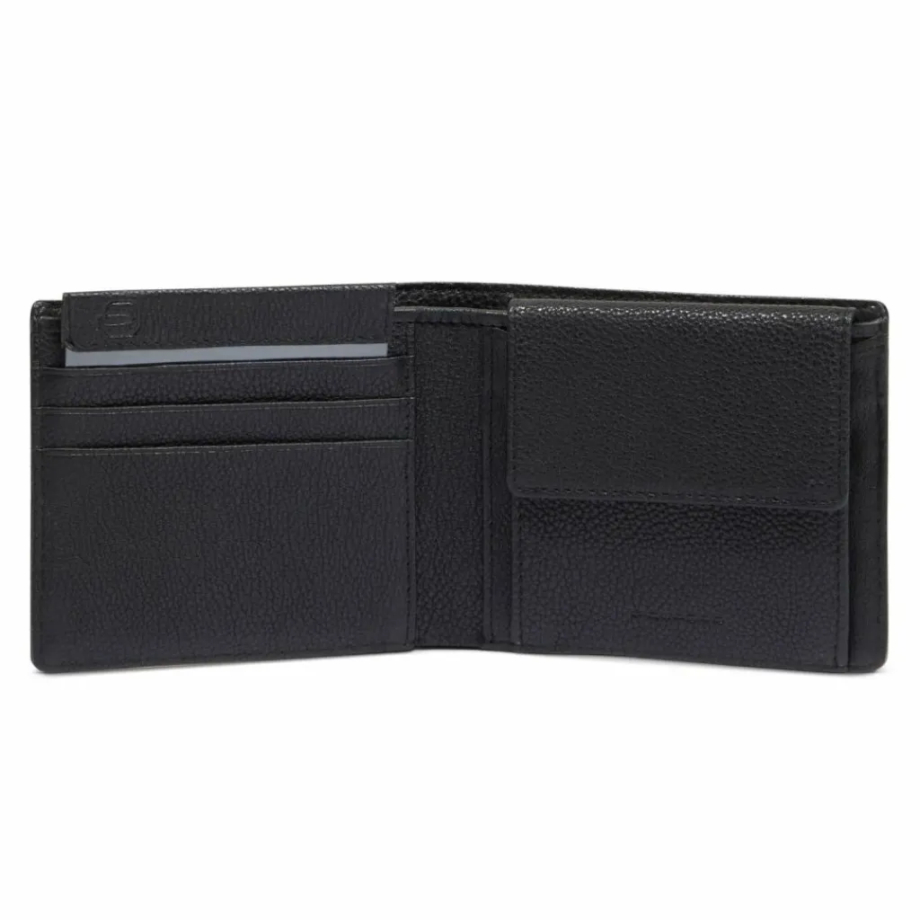 Sale Piquadro Marcel Geldbörse RFID Schutz 10.5 cm black