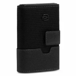 Piquadro Visitenkartenetuis<Marcel Kreditkartenetui RFID Schutz Leder 11.5 cm black