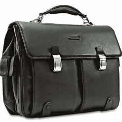Piquadro Laptoptaschen|Aktentaschen<Modus Aktentasche Leder 43 cm Laptopfach schwarz