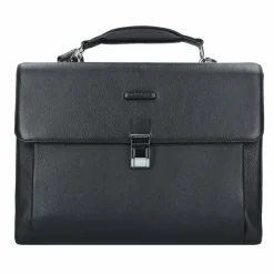 Piquadro Laptoptaschen|Aktentaschen<Modus Aktentasche Leder 41 cm Laptopfach black