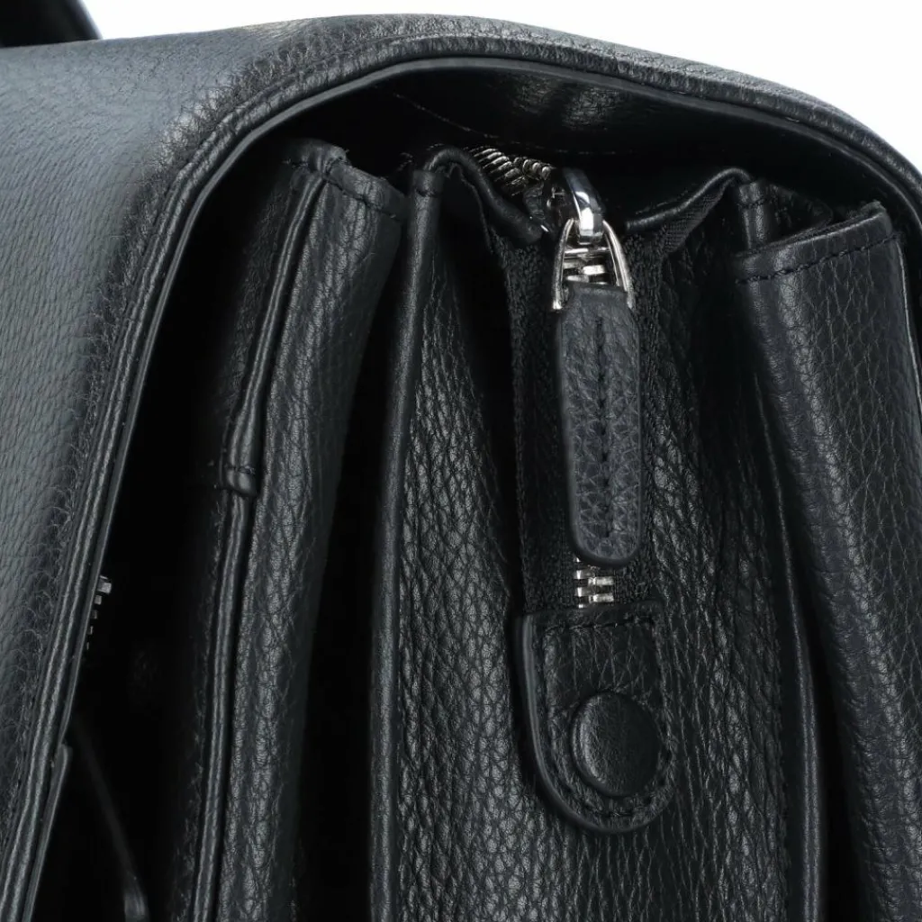 Piquadro Laptoptaschen|Aktentaschen<Modus Aktentasche Leder 41 cm Laptopfach black
