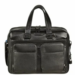 Piquadro Laptoptaschen|Aktentaschen<Modus Aktentasche Leder 41 cm Laptopfach schwarz