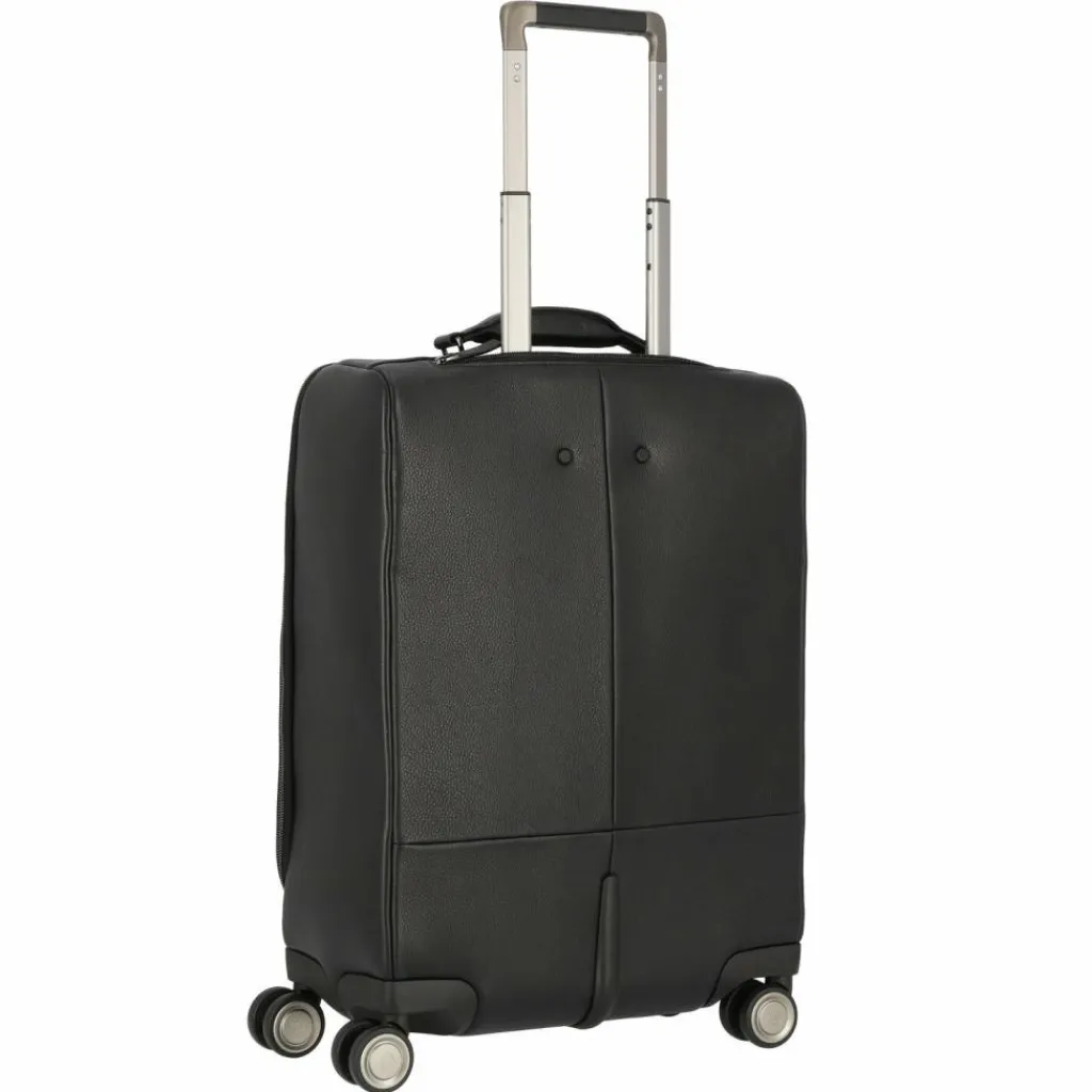 Discount Piquadro Modus Special 4 Rollen Trolley Leder 59 cm black