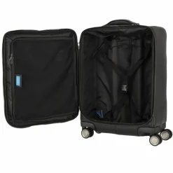 Discount Piquadro Modus Special 4 Rollen Trolley Leder 59 cm black
