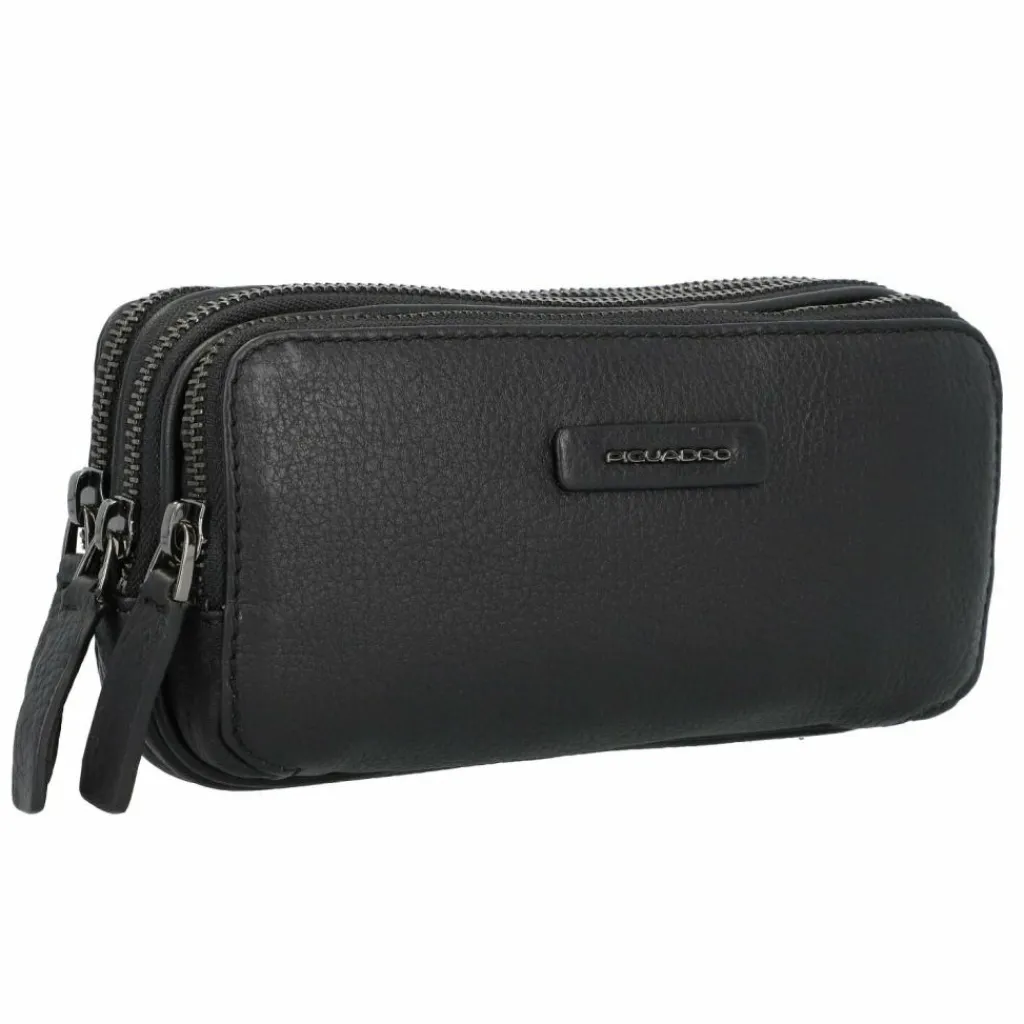 Herren Piquadro Modus Special Handgelenktasche Leder 20 cm