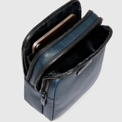 Piquadro Umhängetaschen<Modus Special Umhängetasche Leder 19 cm blue