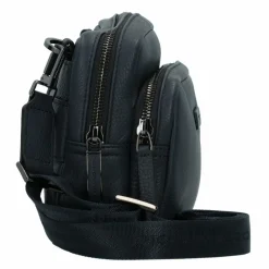 Outlet Piquadro Modus Special Umhängetasche RFID Schutz Leder 23 cm blue