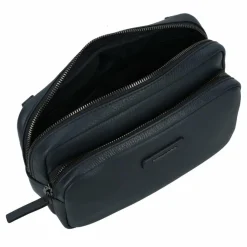 Outlet Piquadro Modus Special Umhängetasche RFID Schutz Leder 23 cm blue