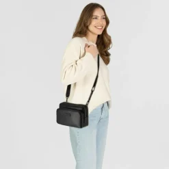 Best Piquadro Modus Special Umhängetasche RFID Schutz Leder 23 cm black