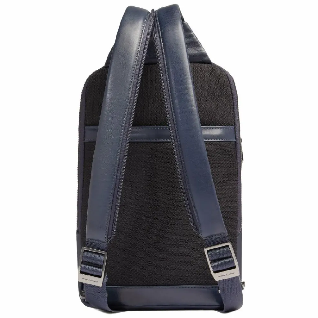 Piquadro Umhängetaschen<Monospalla Umhängetasche Leder 31 cm blue
