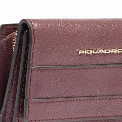 Damen Piquadro Patricia Geldbörse RFID Schutz Leder 9 cm