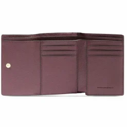 Damen Piquadro Patricia Geldbörse RFID Schutz Leder 9 cm