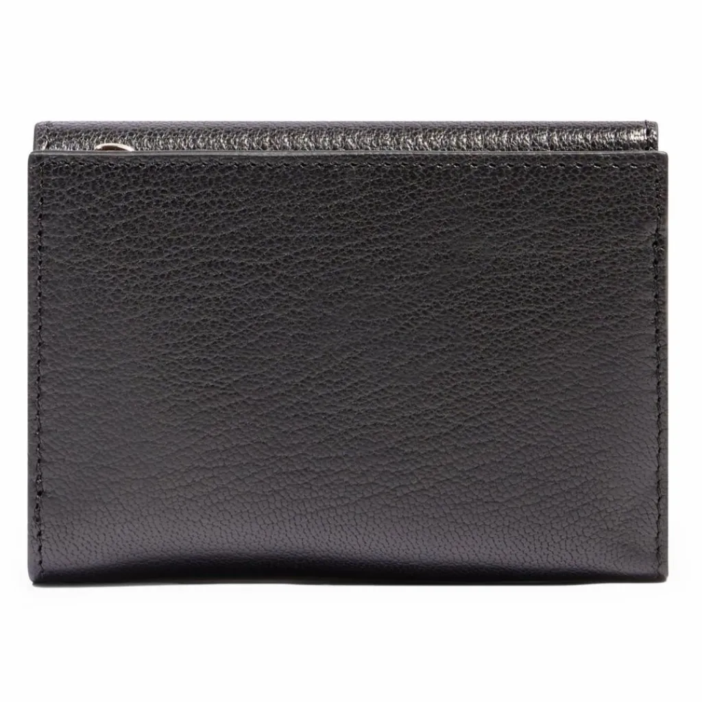 Piquadro Damengeldbörsen Querformat<Patricia Geldbörse RFID Schutz Leder 9 cm black