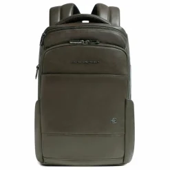 Piquadro Philip Daypack Leder 40 cm Laptopfach