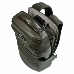 Piquadro Philip Daypack Leder 40 cm Laptopfach