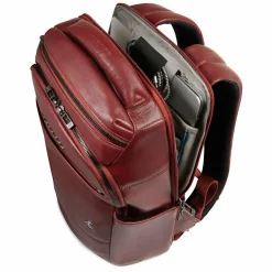 Piquadro Philip Daypack Leder 40 cm Laptopfach