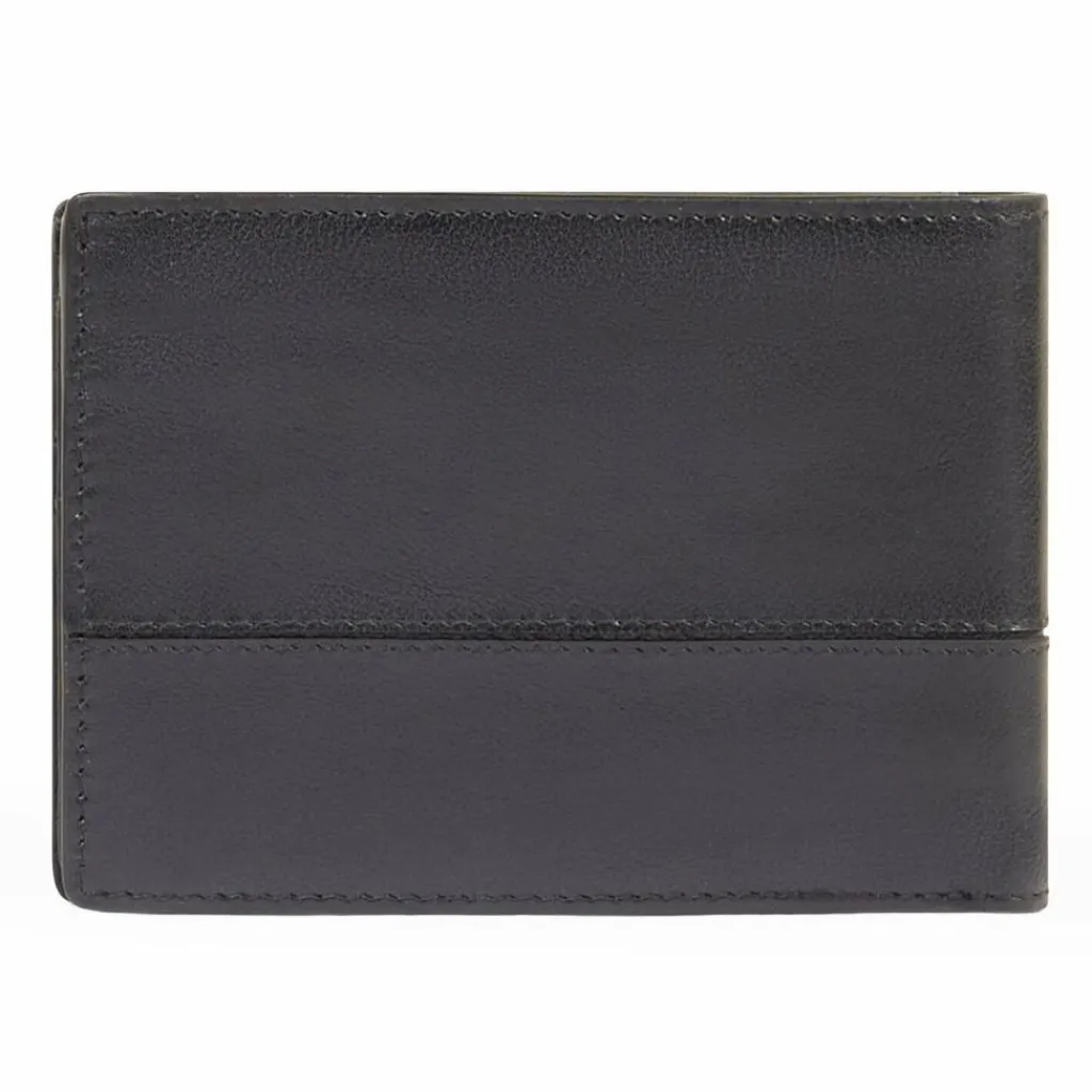 New Piquadro Philip Geldbörse RFID Schutz Leder 12.5 cm black