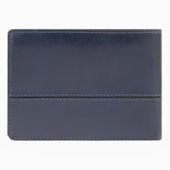 Piquadro Herrengeldbörsen Querformat<Philip Geldbörse RFID Schutz Leder 12.5 cm blue
