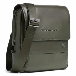 Piquadro Umhängetaschen<Philip Umhängetasche Leder 20 cm green