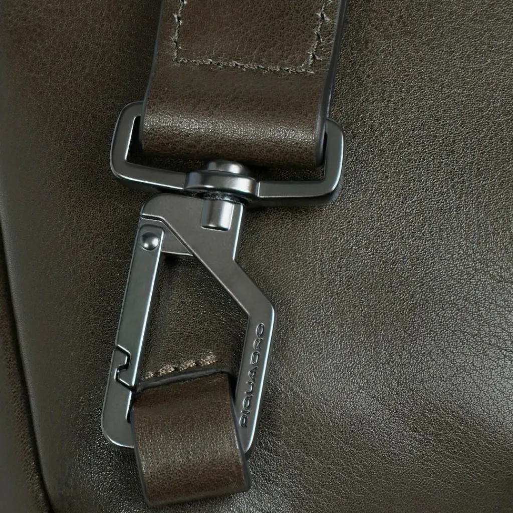 Piquadro Umhängetaschen<Philip Umhängetasche Leder 20 cm green