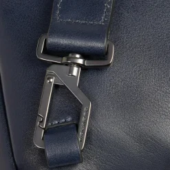 Best Piquadro Philip Umhängetasche Leder 20 cm blue