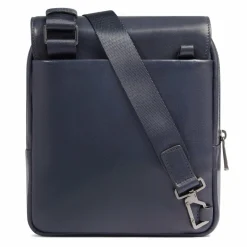 Best Piquadro Philip Umhängetasche Leder 20 cm blue