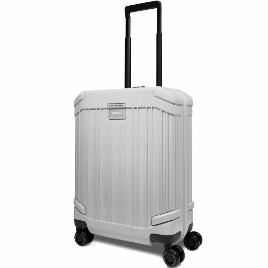 Piquadro 4-Rollen Koffer|Hartgepäck<Pop 4 Rollen Trolley 55 cm white