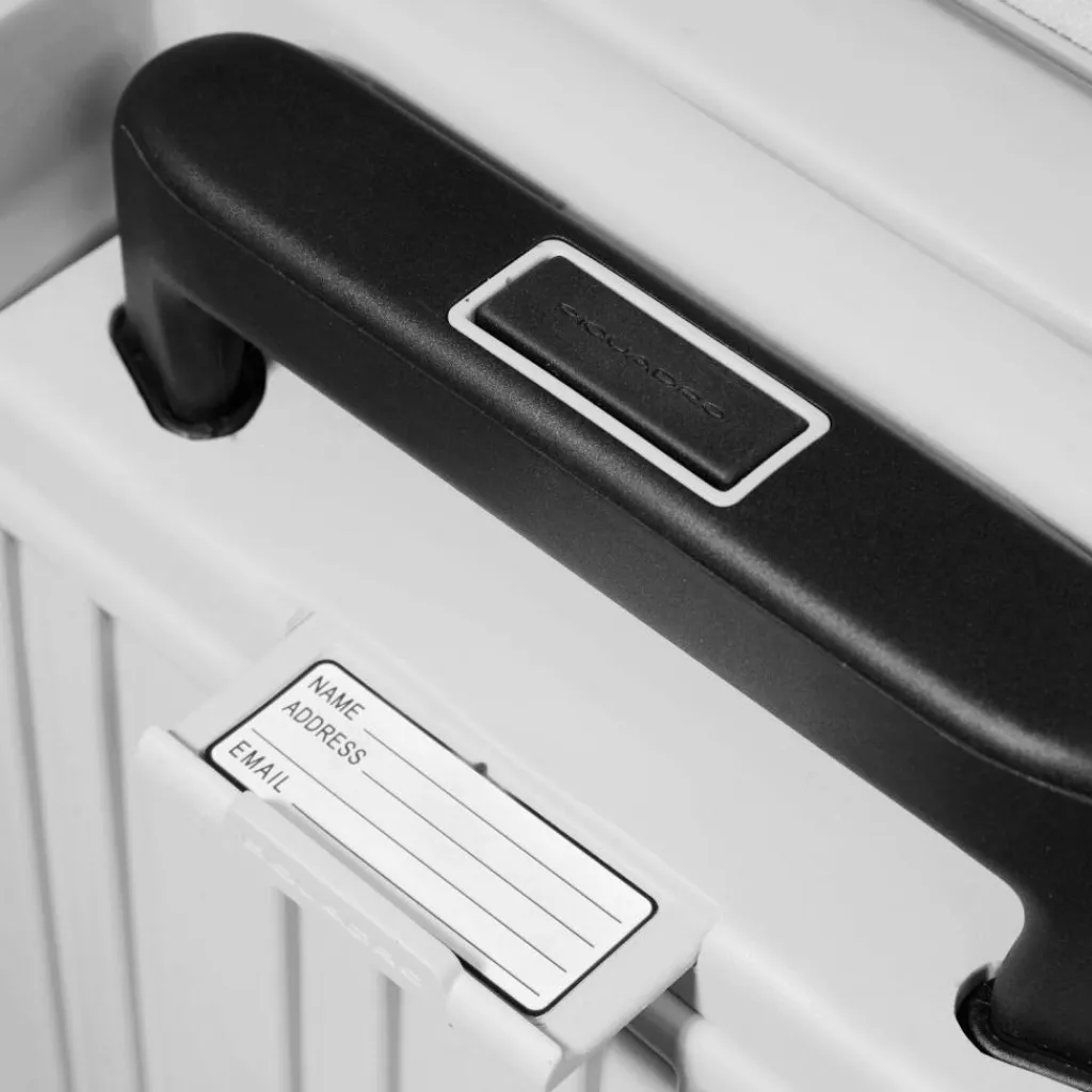 Piquadro 4-Rollen Koffer|Hartgepäck<Pop 4 Rollen Trolley 55 cm white