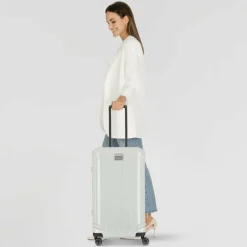 Outlet Piquadro Pop 4 Rollen Trolley 73 cm white