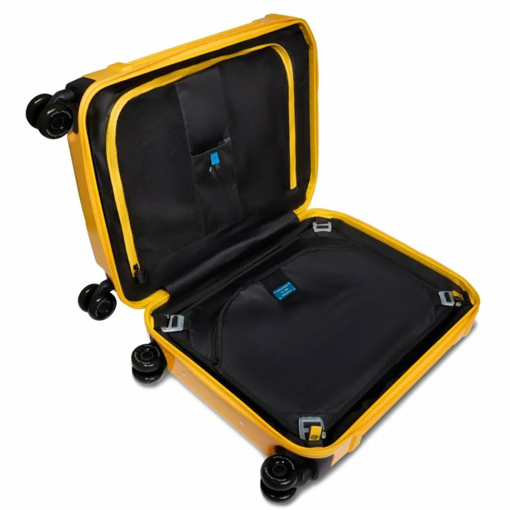 Piquadro 4-Rollen Koffer|Hartgepäck<Pop 4 Rollen Trolley 55 cm yellow