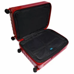 Outlet Piquadro PQ Light 4 Rollen Trolley 69 cm mit Dehnfalte red 1