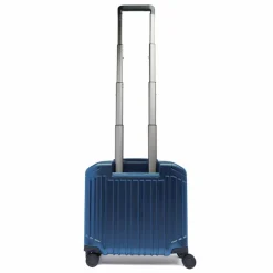 Piquadro Pilotenkoffer|Laptoptaschen<PQ Light 4 Rollen Pilotentrolley 45 cm Laptopfach matt blue