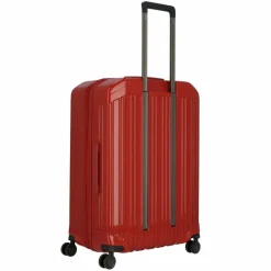 Piquadro 4-Rollen Koffer|Hartgepäck<PQ Light 4 Rollen Trolley 69 cm mit Dehnfalte red