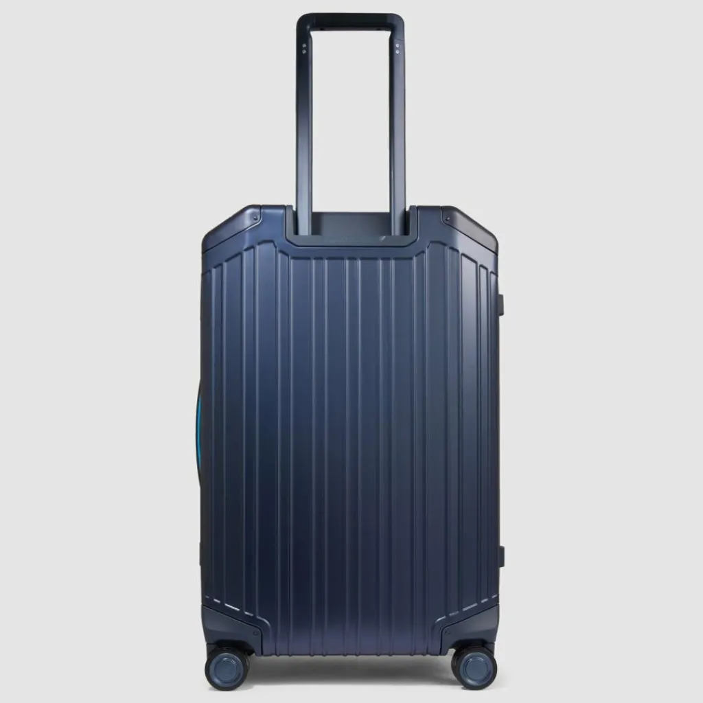Piquadro 4-Rollen Koffer|Hartgepäck<PQ-Alub 2 4 Rollen Trolley 69 cm blue