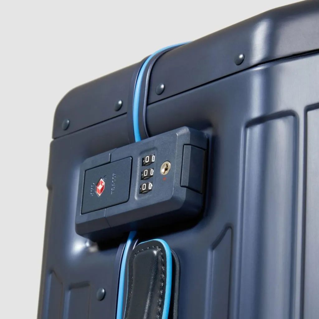 Piquadro 4-Rollen Koffer|Hartgepäck<PQ-Alub 2 4 Rollen Trolley 69 cm blue