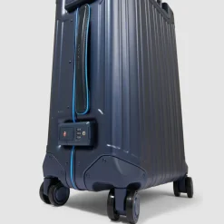 Outlet Piquadro PQ-Alub 2 4 Rollen Kabinentrolley 55 cm blue