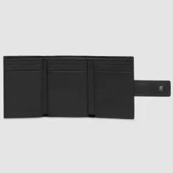 Herren Piquadro PQ-Earth Geldbörse RFID Schutz Leder 8 cm