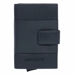Hot Piquadro PQ-Earth Kreditkartenetui RFID Schutz Leder 6.5 cm black