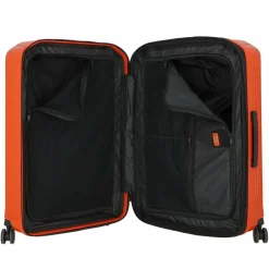 Piquadro 4-Rollen Koffer|Hartgepäck<PQ-Light 4 Rollen Trolley M 69 cm mit Dehnfalte orange