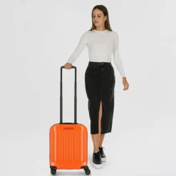 Piquadro Hartgepäck Kabinengepäck|4-Rollen Kabinentrolleys<PQ-Light 4 Rollen Kabinentrolley 45 cm orange