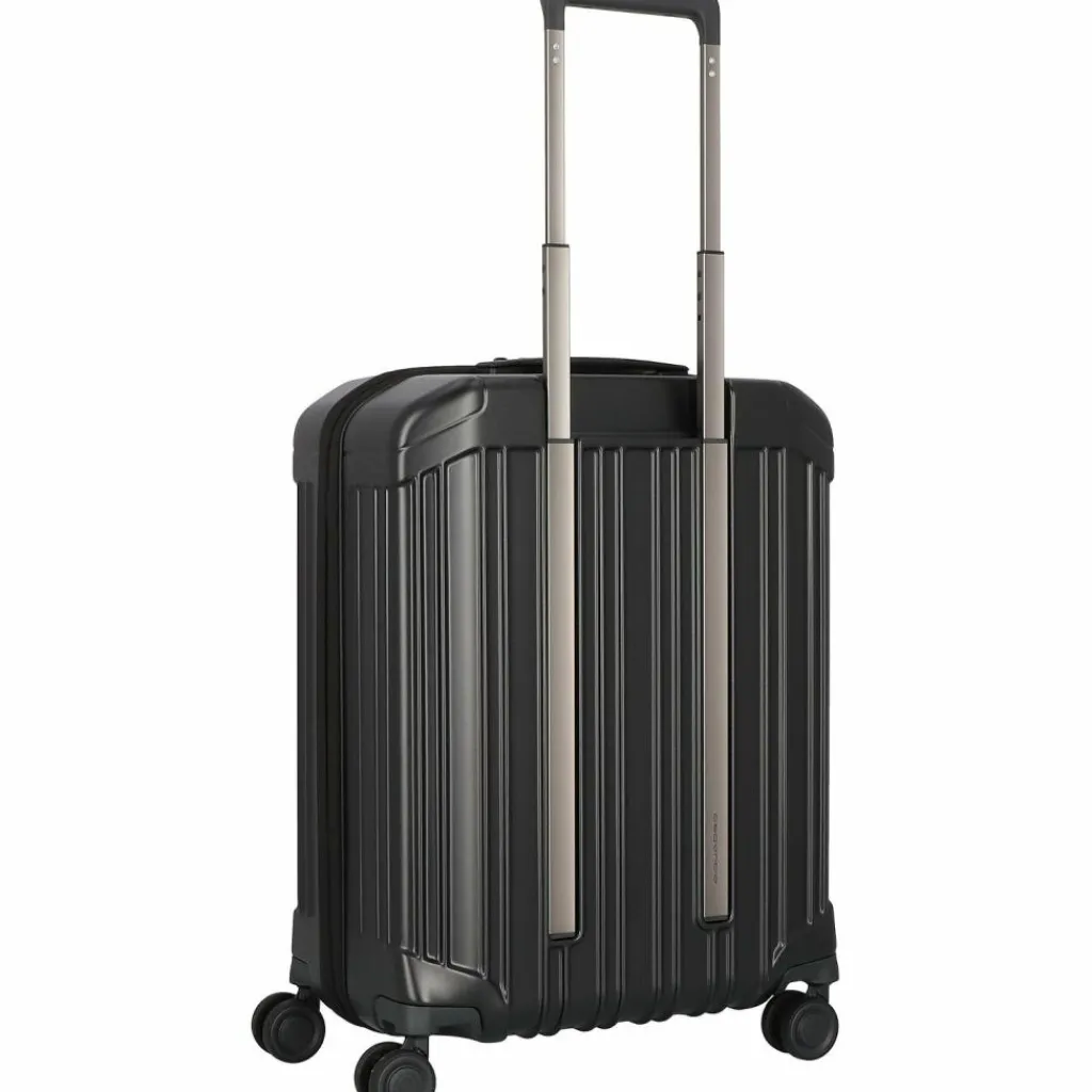 Discount Piquadro PQ-Light 4-Rollen Kabinentrolley 55 cm matt black