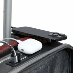 Piquadro Hartgepäck Kabinengepäck|4-Rollen Kabinentrolleys<PQLM 4 Rollen Kabinentrolley 55 cm Laptopfach black-tobacco