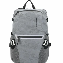 Piquadro Daypacks<PQ-M Rucksack RFID 39 cm Laptopfach camouflage reflected grey