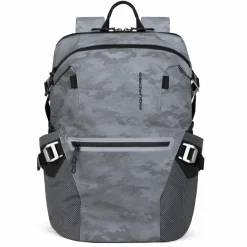 Piquadro Daypacks<PQ-M Rucksack RFID 41 cm Laptopfach camouflage reflected grey