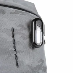 Piquadro Daypacks<PQ-M Rucksack RFID 41 cm Laptopfach camouflage reflected grey