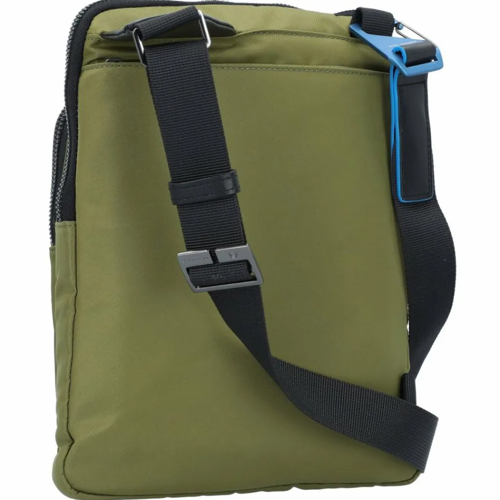 Piquadro Umhängetaschen<PQ-RY Umhängetasche 22 cm Tabletfach green-black
