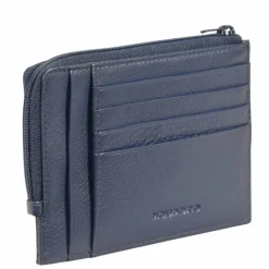 New Piquadro Pulse Kreditkartenetui Leder 12,5 cm midnight blue