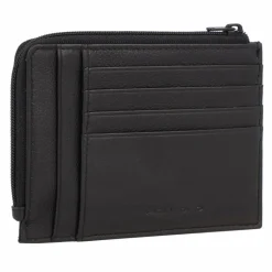 Piquadro Visitenkartenetuis<Pulse Kreditkartenetui RFID Schutz Leder 12 cm black