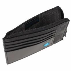 Piquadro Visitenkartenetuis<Pulse Kreditkartenetui RFID Schutz Leder 12 cm black