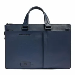 Piquadro Russel Aktentasche RFID Schutz Leder 42 cm Laptopfach